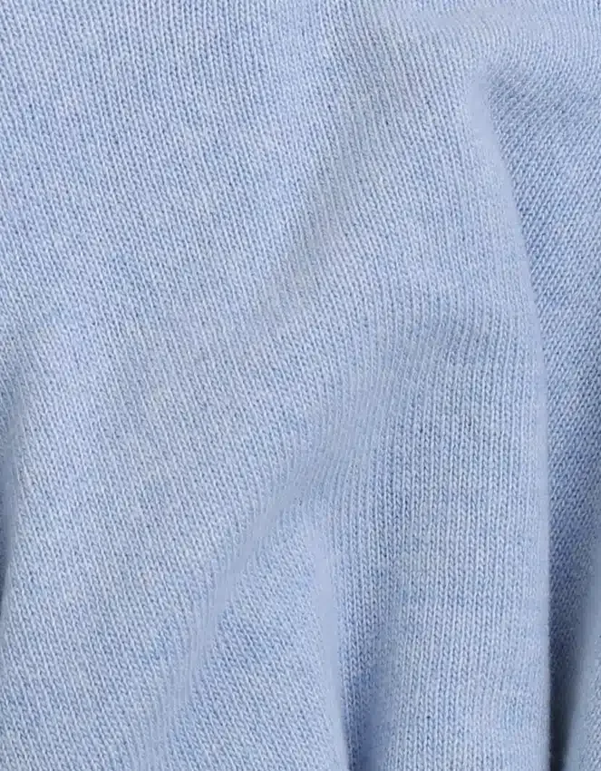 Chaussettes mi-mollet classiques en laine mérinos pour femme - Bleu polaire