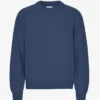 Chaussettes oversize en laine mérinos - Bleu pétrole