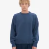 Chaussettes oversize en laine mérinos - Bleu pétrole