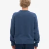 Chaussettes oversize en laine mérinos - Bleu pétrole
