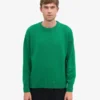 Chaussettes oversize en laine mérinos - Vert Kelly