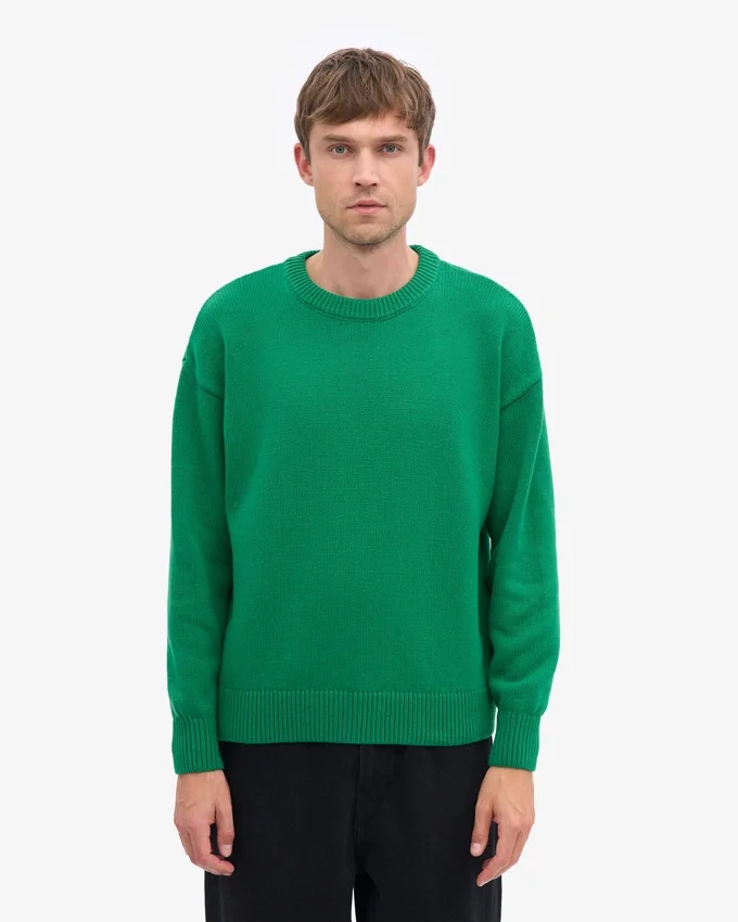 Chaussettes oversize en laine mérinos - Vert Kelly