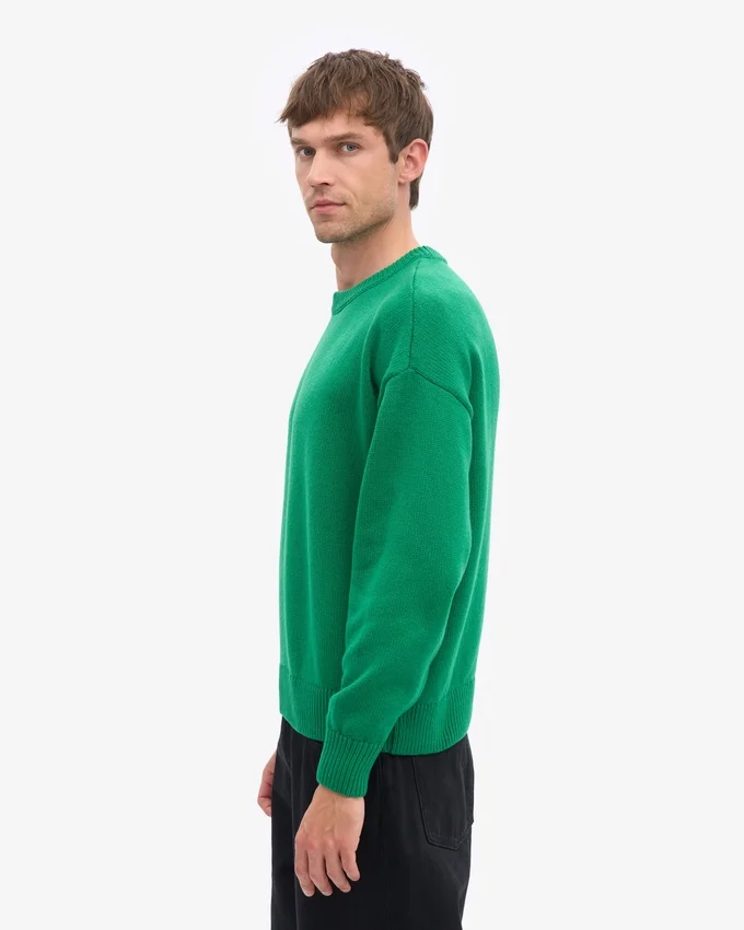 Chaussettes oversize en laine mérinos - Vert Kelly