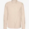 Chemise en flanelle bio - Blanc ivoire