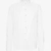 Chemise en flanelle bio - Blanc optique