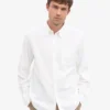 Chemise en flanelle bio - Blanc optique