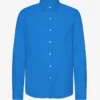 Chemise en flanelle bio - Bleu Pacifique