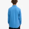 Chemise en flanelle bio - Bleu Pacifique