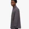 Chemise en flanelle bio - Gris lave
