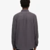 Chemise en flanelle bio - Gris lave