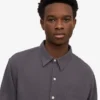 Chemise en flanelle bio - Gris lave