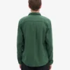 Chemise en flanelle bio - Vert émeraude