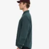 Chemise en flanelle bio - Vert océan