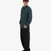 Chemise en flanelle bio - Vert océan