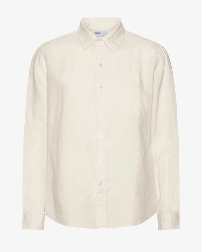 Chemise en lin - Blanc ivoire