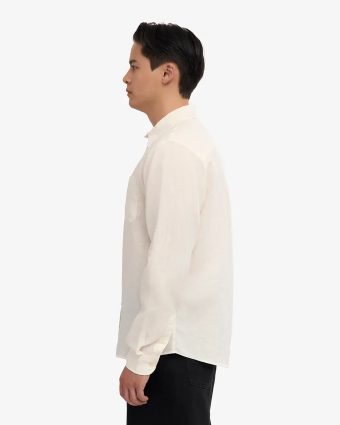 Chemise en lin - Blanc ivoire