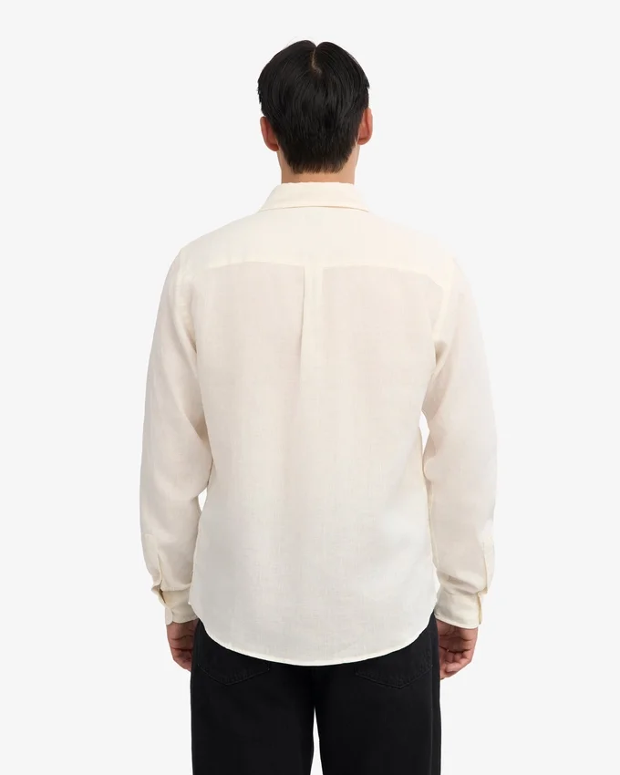 Chemise en lin - Blanc ivoire