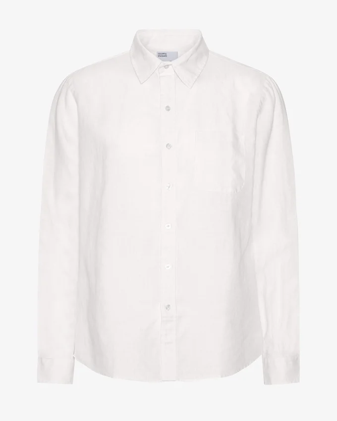 Chemise en lin - Blanc optique