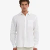 Chemise en lin - Blanc optique