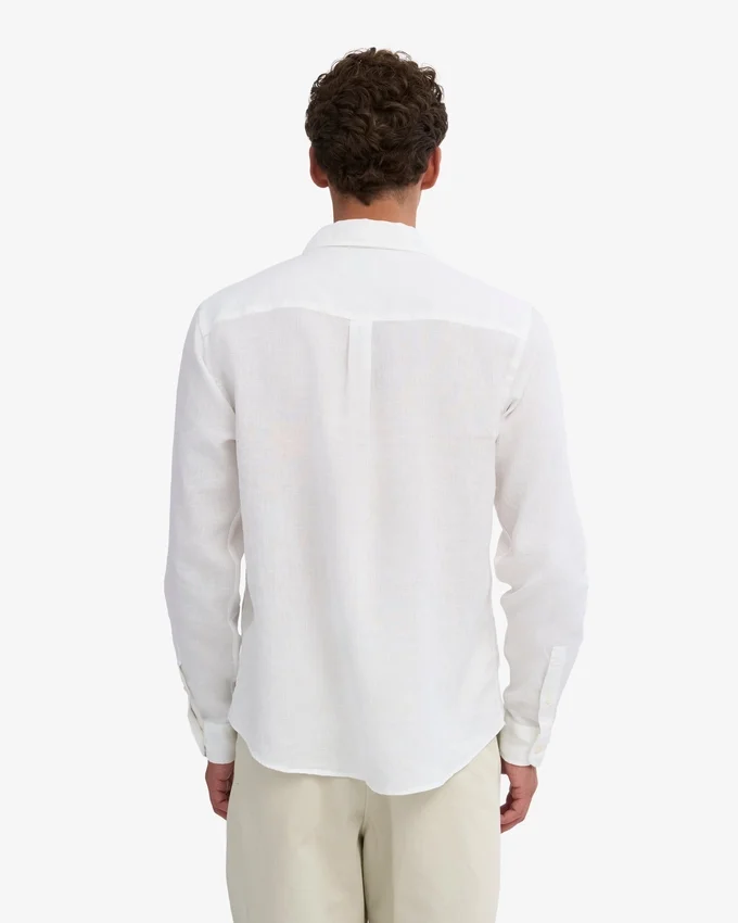 Chemise en lin - Blanc optique