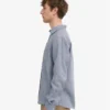 Chemise en lin - Bleu acier