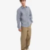 Chemise en lin - Bleu acier