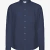 Chemise en lin - Bleu marine