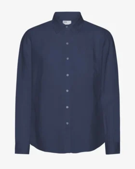 Chemise en lin - Bleu marine