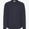 Chemise en lin - bleu marine