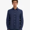 Chemise en lin - Bleu marine