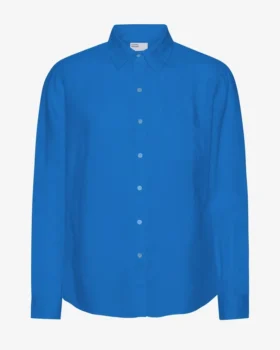 Chemise en lin - Bleu Pacifique