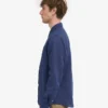 Chemise en lin - Bleu pétrole