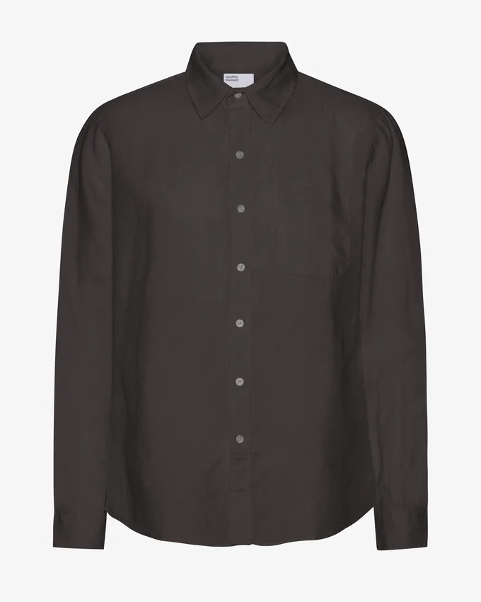 Chemise en lin - Gris lave