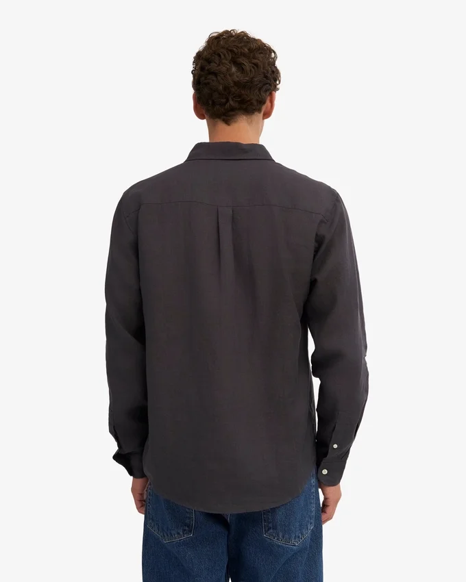 Chemise en lin - Gris lave