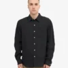 Chemise en lin - Noir intense
