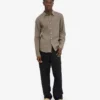 Chemise en lin - Olive poussiéreux