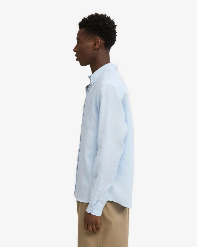 Chemise en lin - Polar Blue