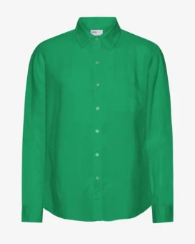 Chemise en lin - Vert Kelly