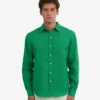 Chemise en lin - Vert Kelly