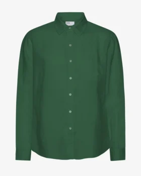 Chemise en lin - Vert émeraude