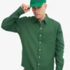 Chemise en lin - Vert émeraude