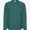 Chemise en lin - Vert océan