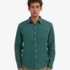 Chemise en lin - Vert océan