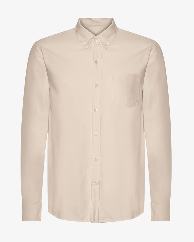 Chemise Organic Button Down - Blanc ivoire