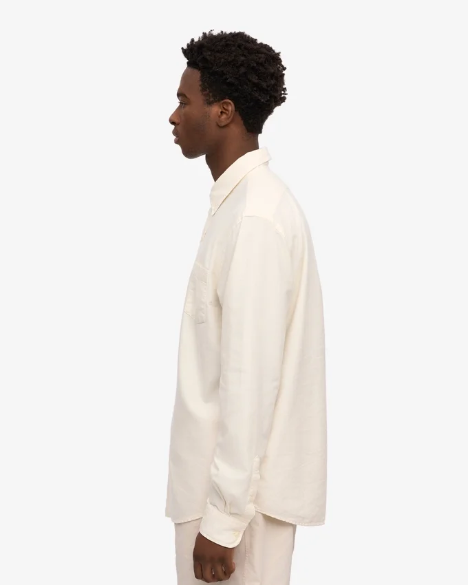 Chemise Organic Button Down - Blanc ivoire