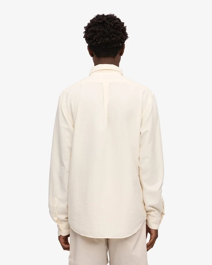 Chemise Organic Button Down - Blanc ivoire