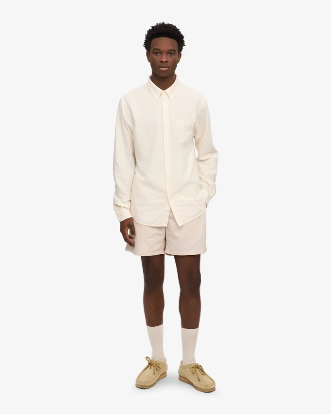 Chemise Organic Button Down - Blanc ivoire