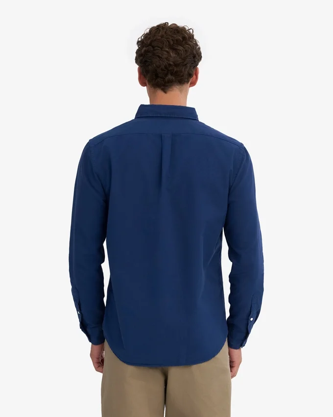 Chemise Organic Button Down - Bleu marine