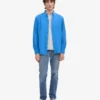 Chemise Organic Button Down en coton bio - Bleu Pacifique
