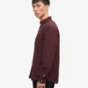 Chemise Organic Button Down en coton bio - Rouge sang de bœuf